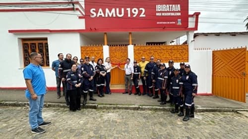 Ibirataia: Prefeitura inaugura Nova Base do SAMU; Confira as fotos