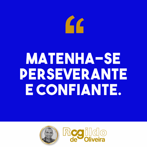 Mensagem do Dia | Rogildo de Oliveira