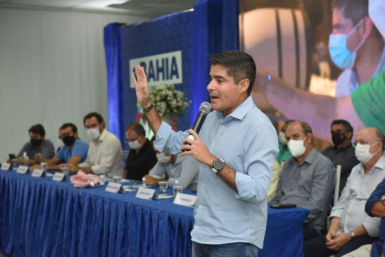 "Em um mandato como governador, eu pretendo fazer o que o PT não fez em 16 anos pelo Extremo Sul", diz ACM Neto