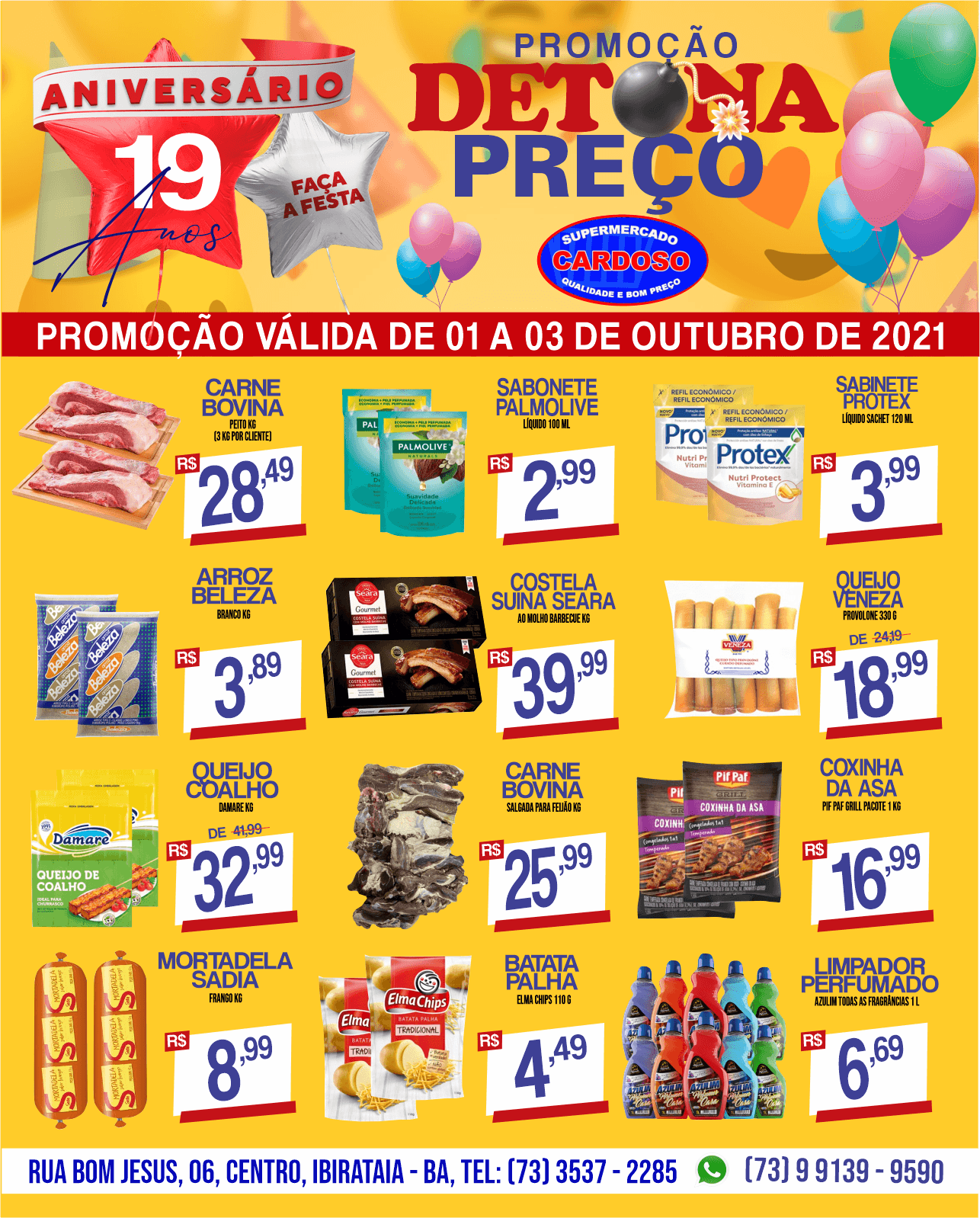 Detona Preços no Supermercado Cardoso
