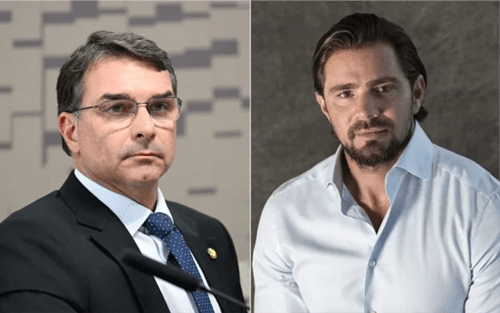 Flávio Bolsonaro confirma encontro com Daniel Vorcaro após primeira prisão do empresário