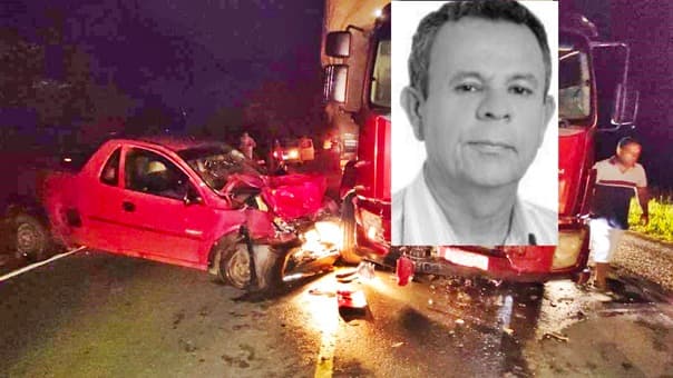 Ex-prefeito que seguia para Jacobina morre em acidente na BA-144, amigo também morreu