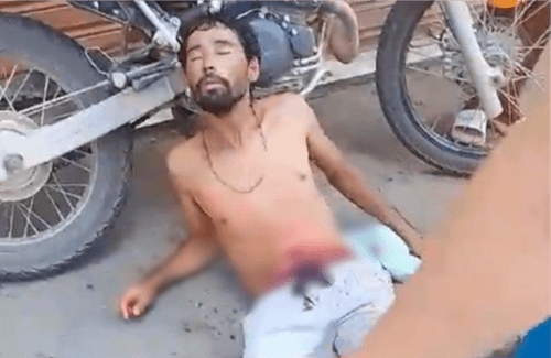 Ipiaú: Em possível surto, homem se corta com faca