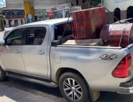 Ipiauense é assaltado na BA-001; criminosos fugiram com caminhonete da vítima