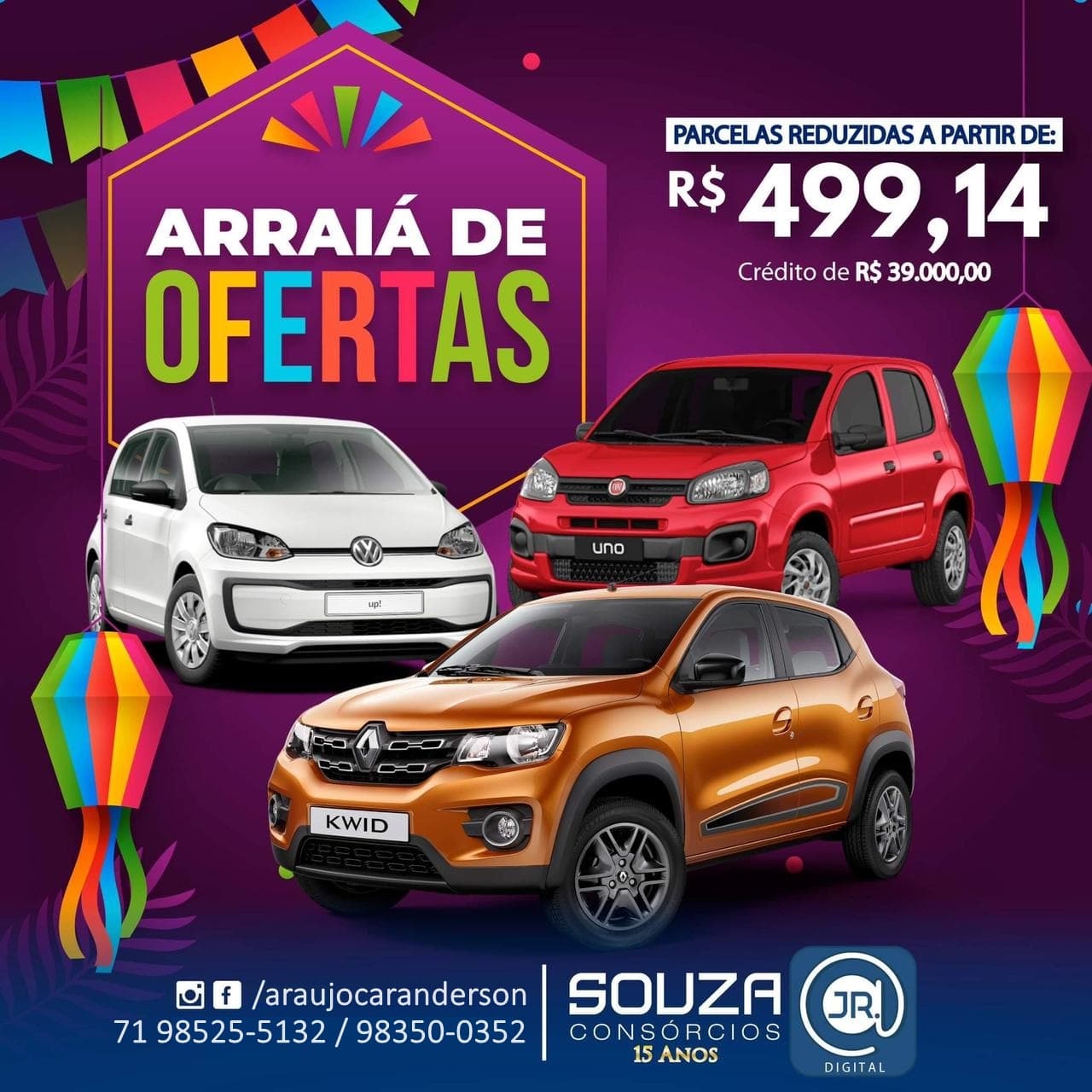 ARRAIÁ DE OFERTAS  | CONSÓRCIO
