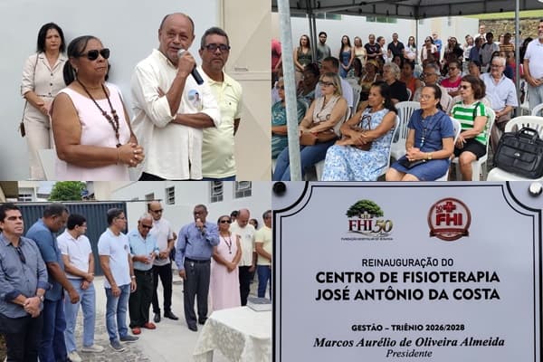 Ibirataia: Fundação Hospitalar reinaugura Centro de Fisioterapia José Antonio da Costa