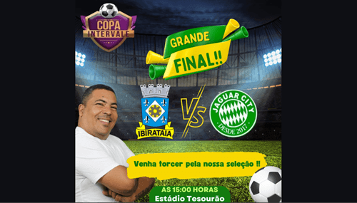 Ibirataia se prepara para um dia de grandes emoções, diz Marcos de Manoel sobre a Final da Copa Intervale 2024