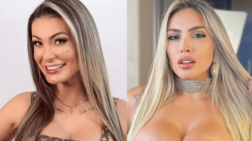 Briga entre Andressa Urach e Juju Ferrari termina em confusão e sangue em evento em São Paulo