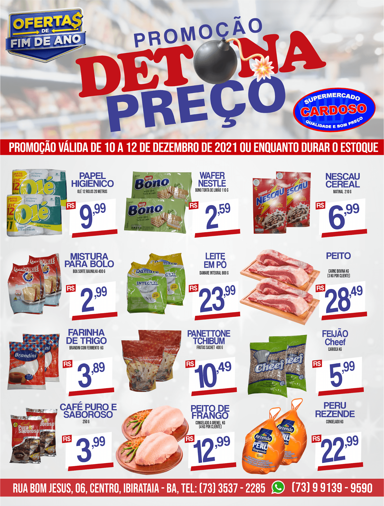 DETONA PREÇO NO SUPERMERCADO CARDOSO
