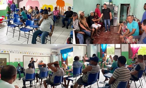 Juca Muniz fortalece laços com associação de produtores rurais em Ibirataia
