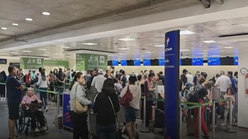 Voo 3852 da Latam faz pouso forçado em Brasília após pane elétrica