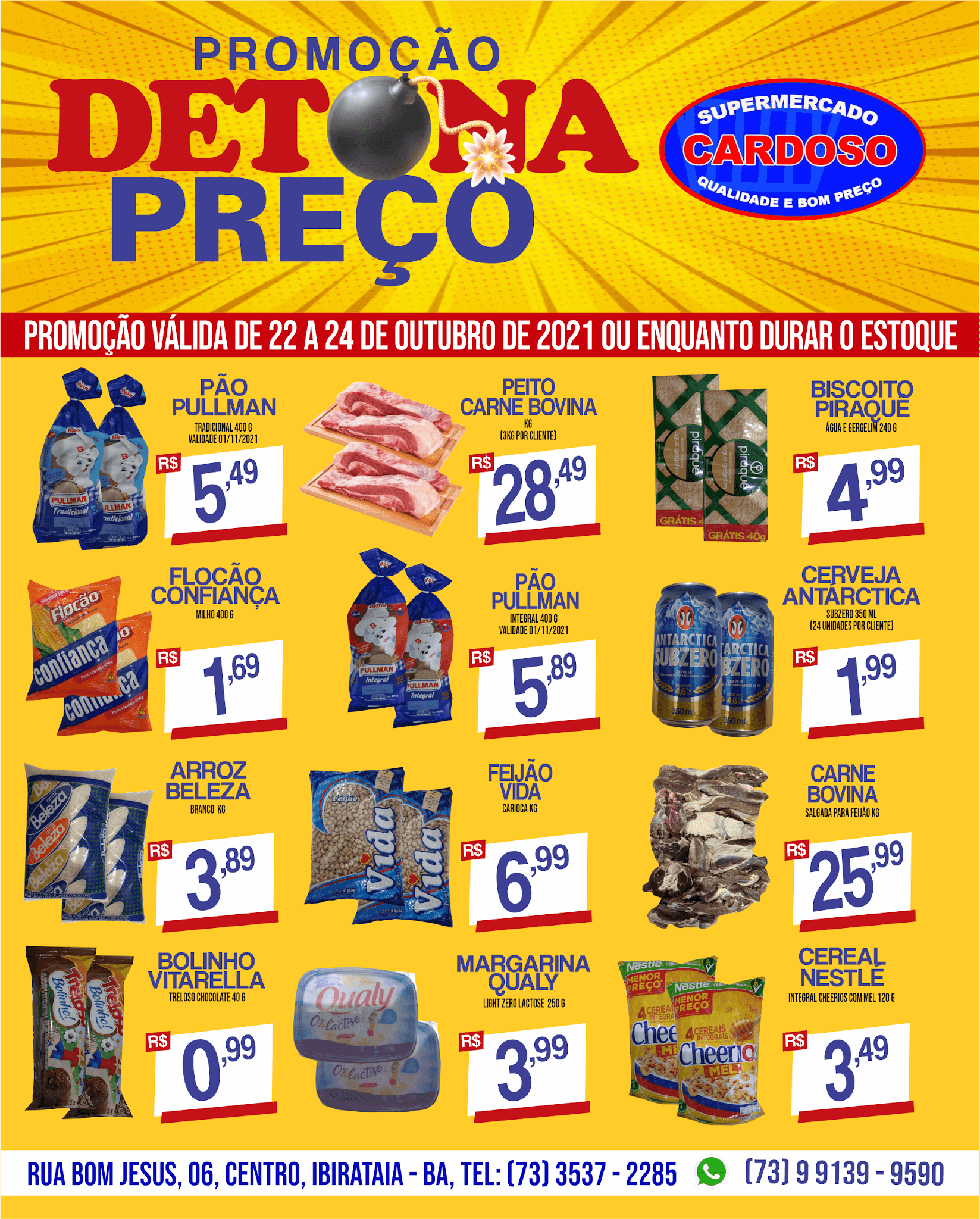 DETONA PREÇO NO SUPERMERCADO CARDOSO