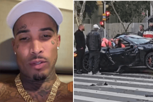 Influenciador Gato Preto abre porta nu para policiais horas após acidente com Porsche em SP