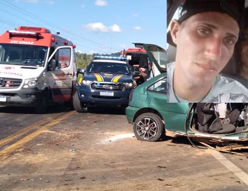 Morre motorista de carro envolvido em acidente na BR-330, no município de Jitaúna