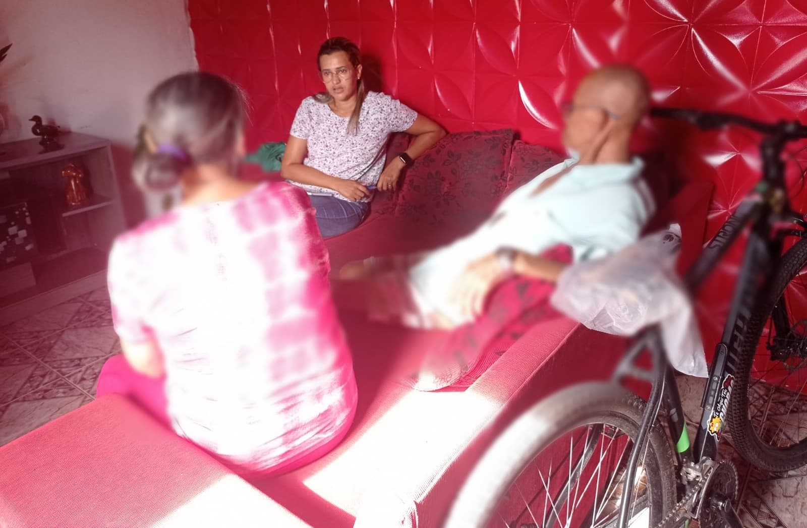 Secretaria de Saúde atrás da Coordenação do TFD realiza visita domiciliar aos pacientes Oncológicos
