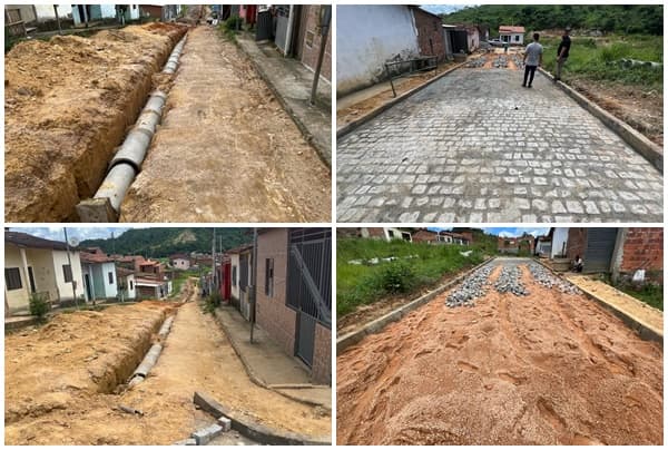 Ibirataia: Prefeitura realiza drenagem e início de pavimentação do Ponto Chic 3 (Popular 40 casas)