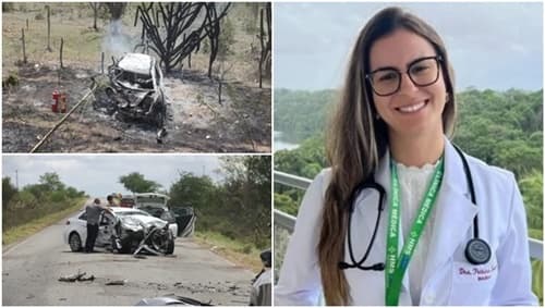 Médica de 30 anos morre em acidente no trecho de Conceição do Coité