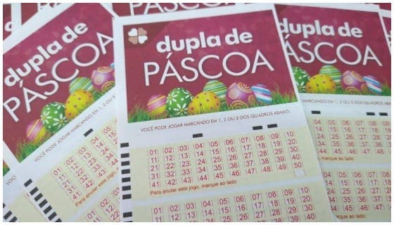 Caixa sorteia R$ 30 milhões da Dupla-Sena da Páscoa neste sábado (17)