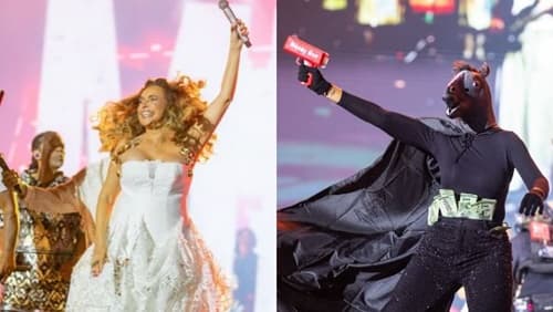 Daniela Mercury coloca cavalo preto no palco durante show no Rock in Rio