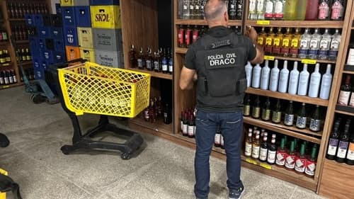 Polícia Civil desarticula esquema de bebidas falsificadas na Bahia