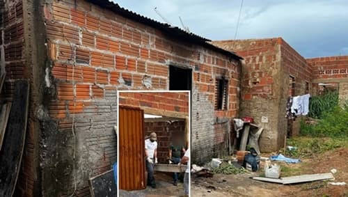 Corpo é encontrado carbonizado e com perfurações dentro de casa.