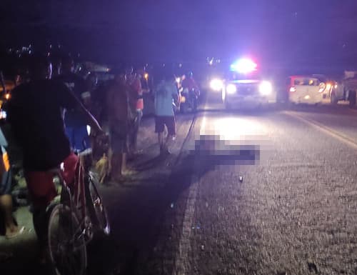 Ipiaú: Motociclista morre após atropelar mulher e bater em carro na BR-330