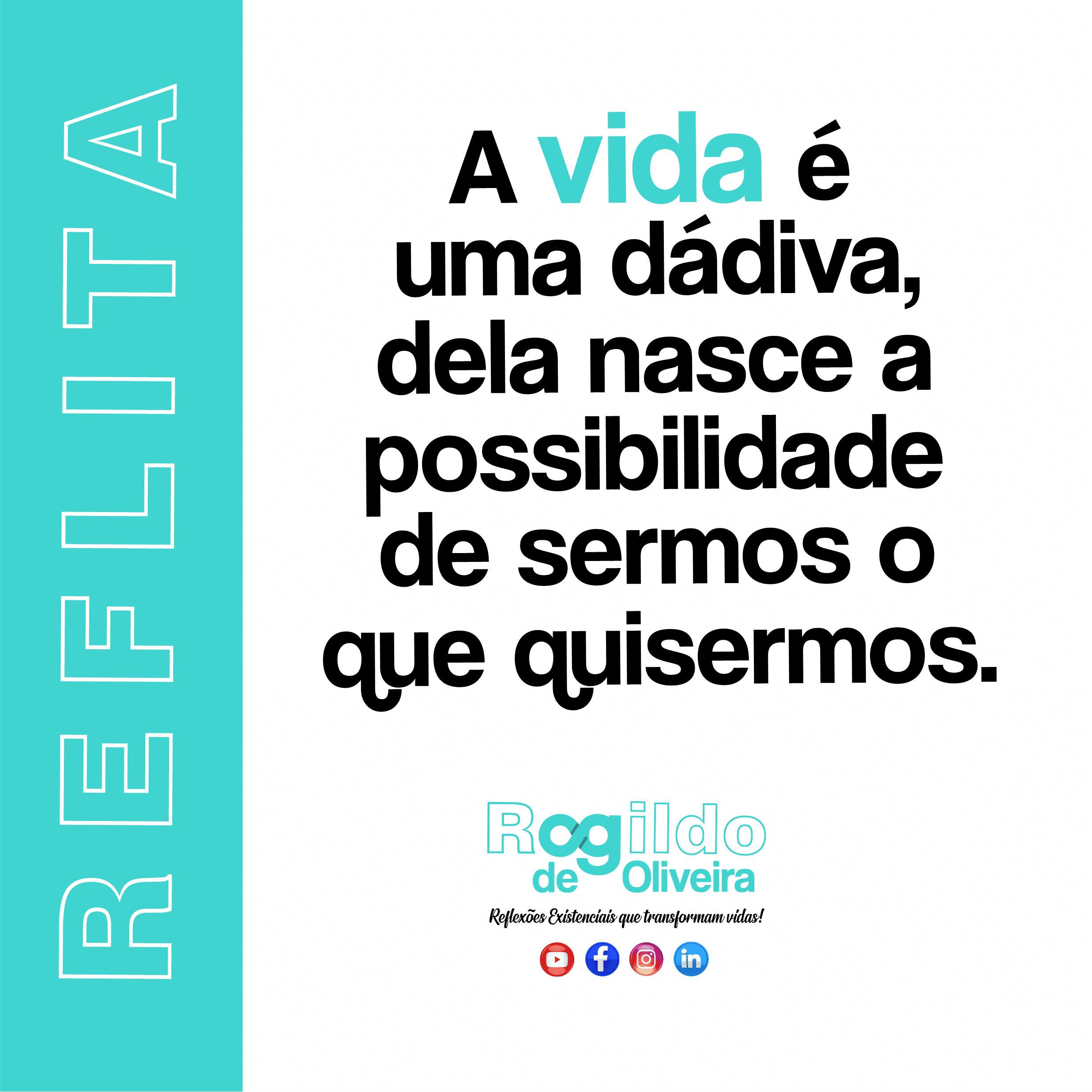 REFLEXÃO DO DIA
