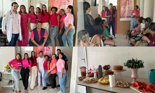 Ibirataia: Prefeitura através da Secretaria de Saúde promove ação em alusão ao Outubro Rosa no PSf Zélio Costa Machado