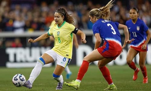 Seleção Brasileira feminina vence os EUA e encerra jejum de uma década