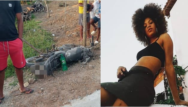 Estudante de Coité-BA morre vítima de acidente de moto em Cachoeira; ela estava grávida