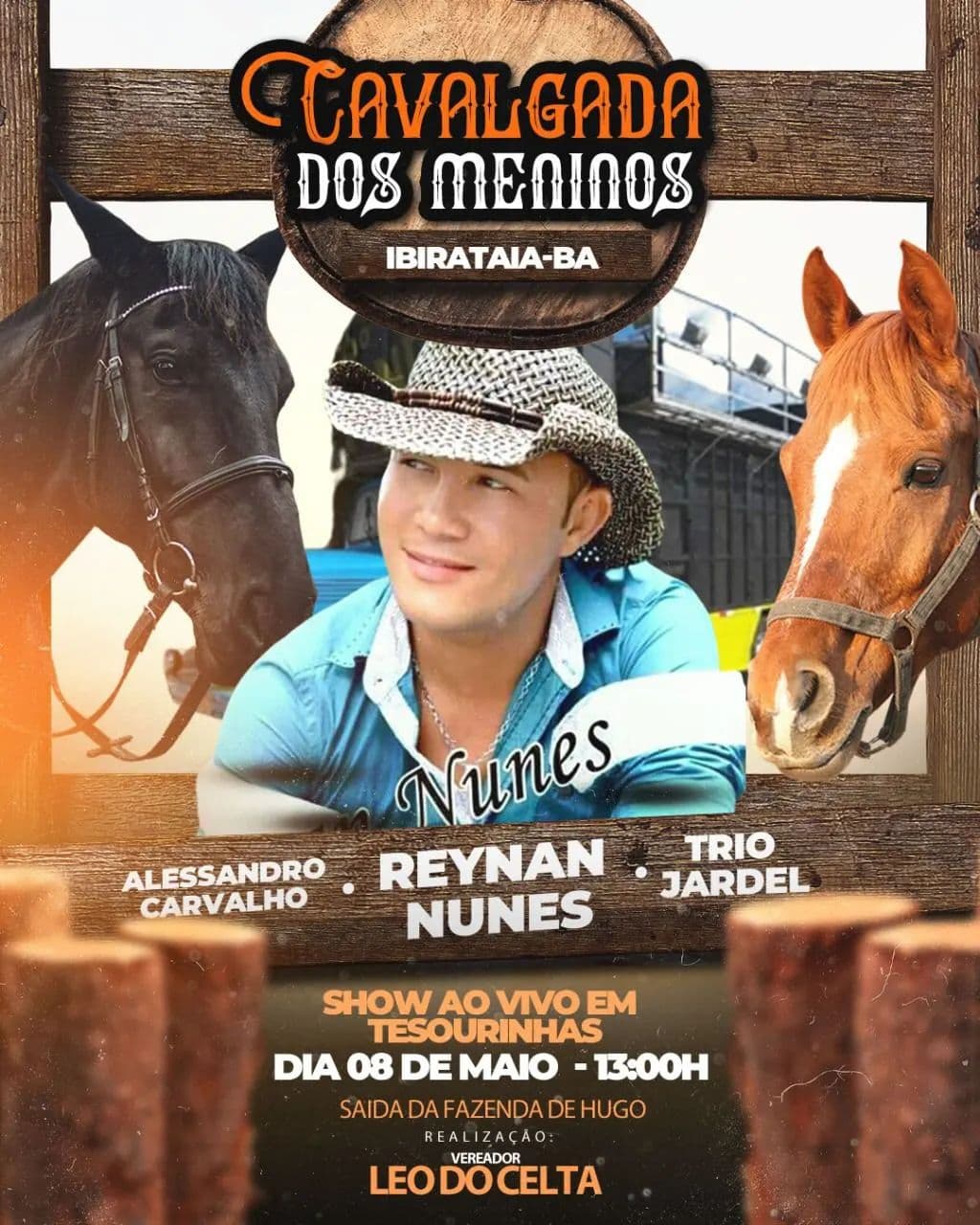 Cavalgada dos Meninos | Dia 08 de maio em Ibirataia