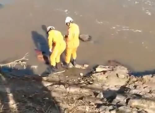 Homem dado como morto em rio “ressuscita” durante resgate do Corpo de Bombeiros em Itabuna