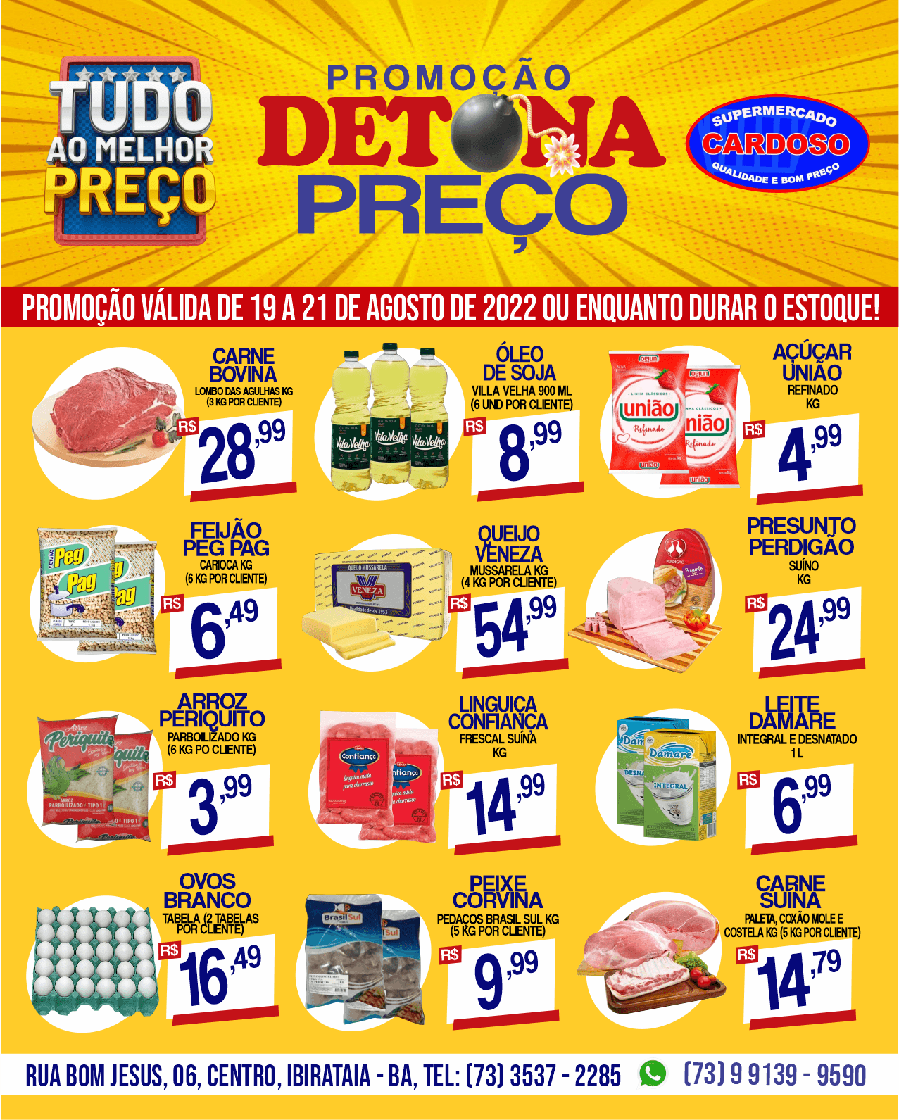 DETONA PREÇO NO SUPERMERCADO CARDOSO