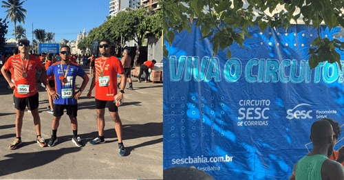 Atletas de Ibirataia se destacam na 2ª Etapa do Circuito SESC de Corridas em Ilhéus