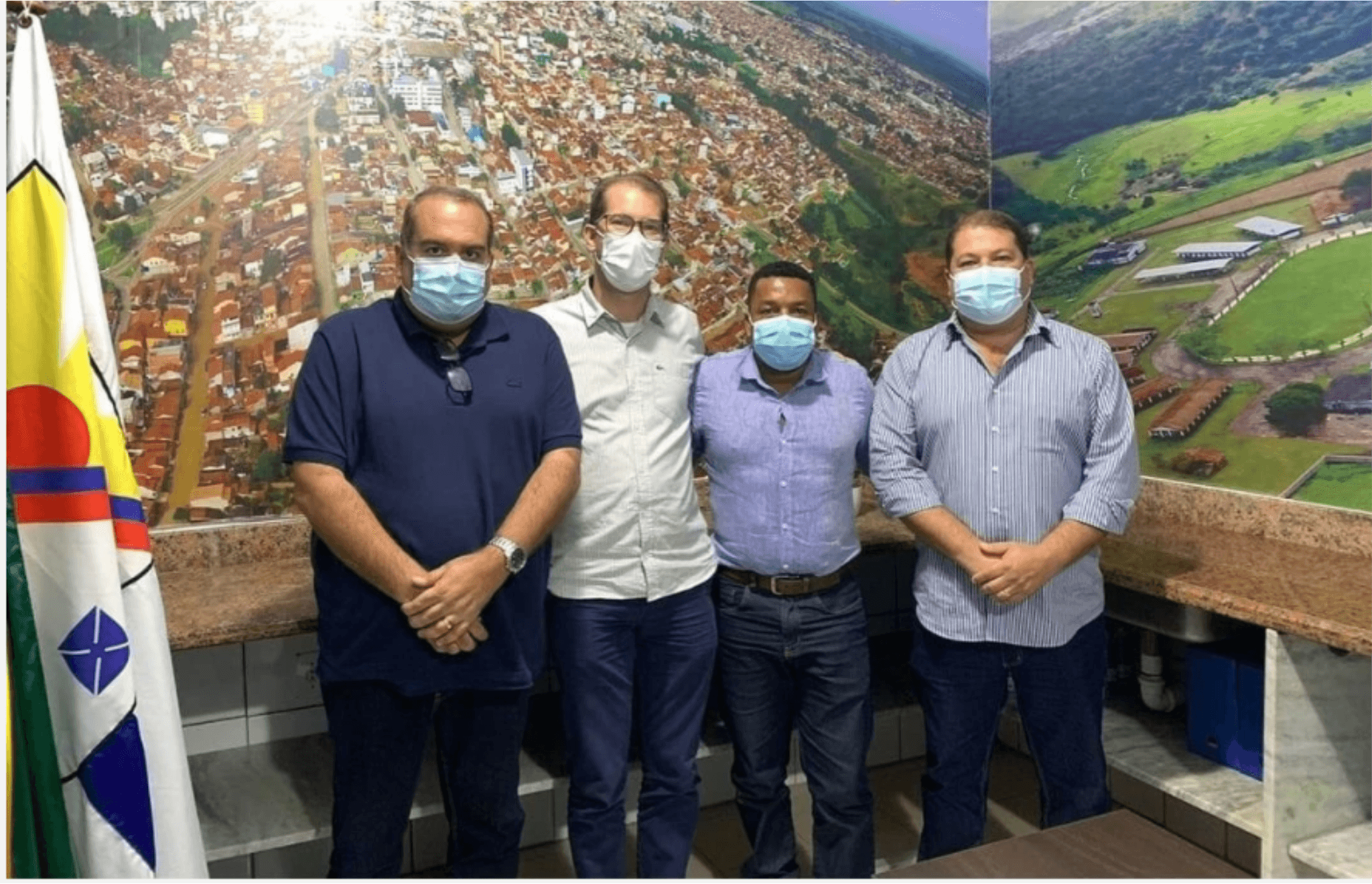 Deu Match! Presente na inauguração do E-Agro o Deputado Estadual Sandro Régis estreita laços!