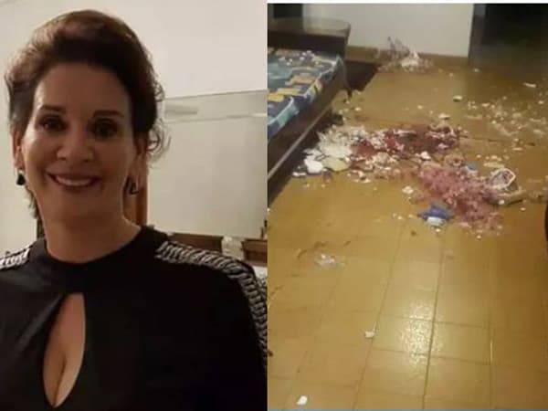 Dona de hotel tenta defender marido e acaba morta a golpes de extintor e vaso