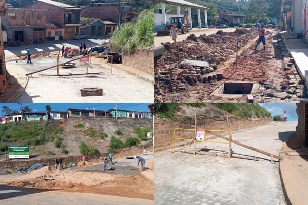 Prefeitura de Ibirataia executa mais de 350 metros de drenagem no distrito de Algodão