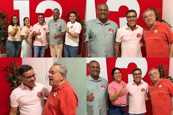 Ibirataia: Sandro Futuca prestigia inauguração de comitê de Jerônimo Rodrigues em Jequié