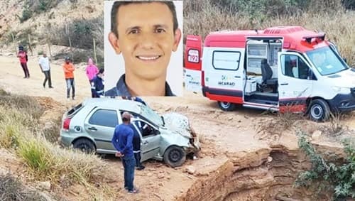 Professor pré-candidato a vereador de 48 anos morre em acidente na Bahia