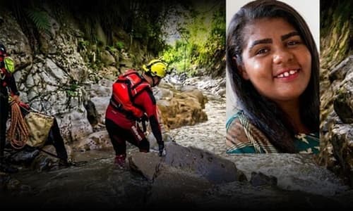Bombeiros encontram blusa de mulher arrastada por enxurrada em Vitória da Conquista
