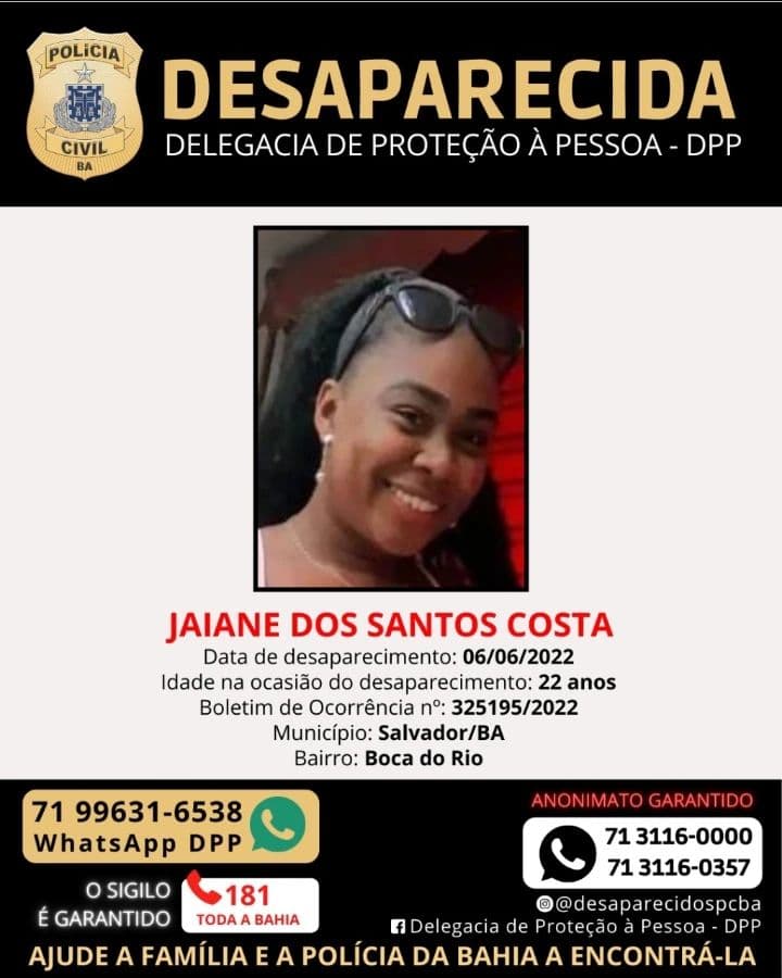 Mulher sai para comprar passagem para Amargosa e desaparece
