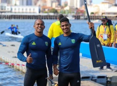Ubatense Erlon de Souza fatura o bronze na canoagem velocidade do Sul-Americano