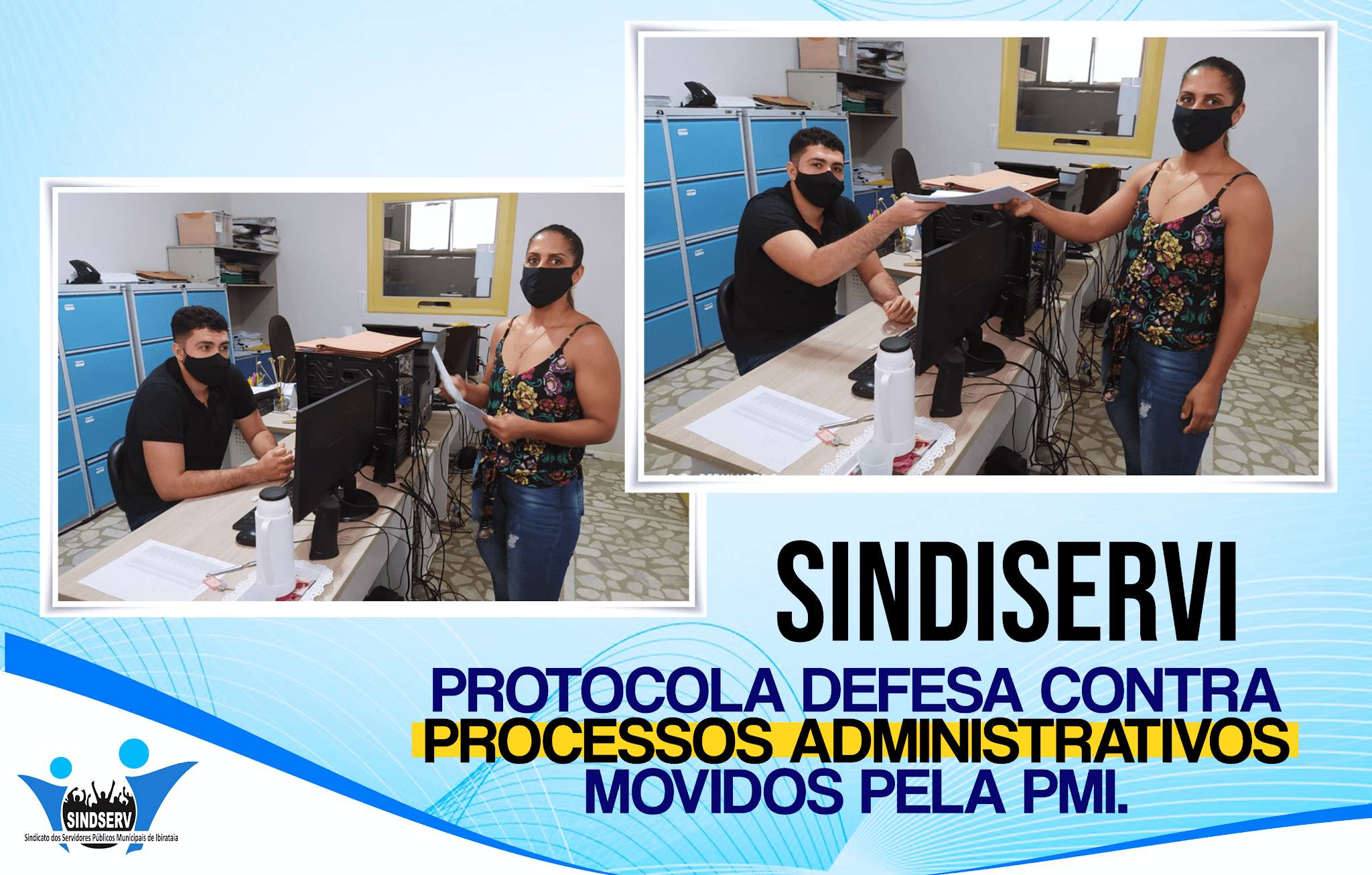SINDSERVI protocola defesa contra Processos Admsnistrativos movidos pela PMI