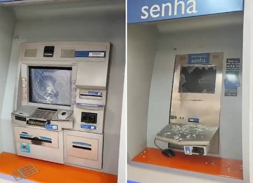 Jovem é preso por destruir caixas eletrônicos de banco em Camamu