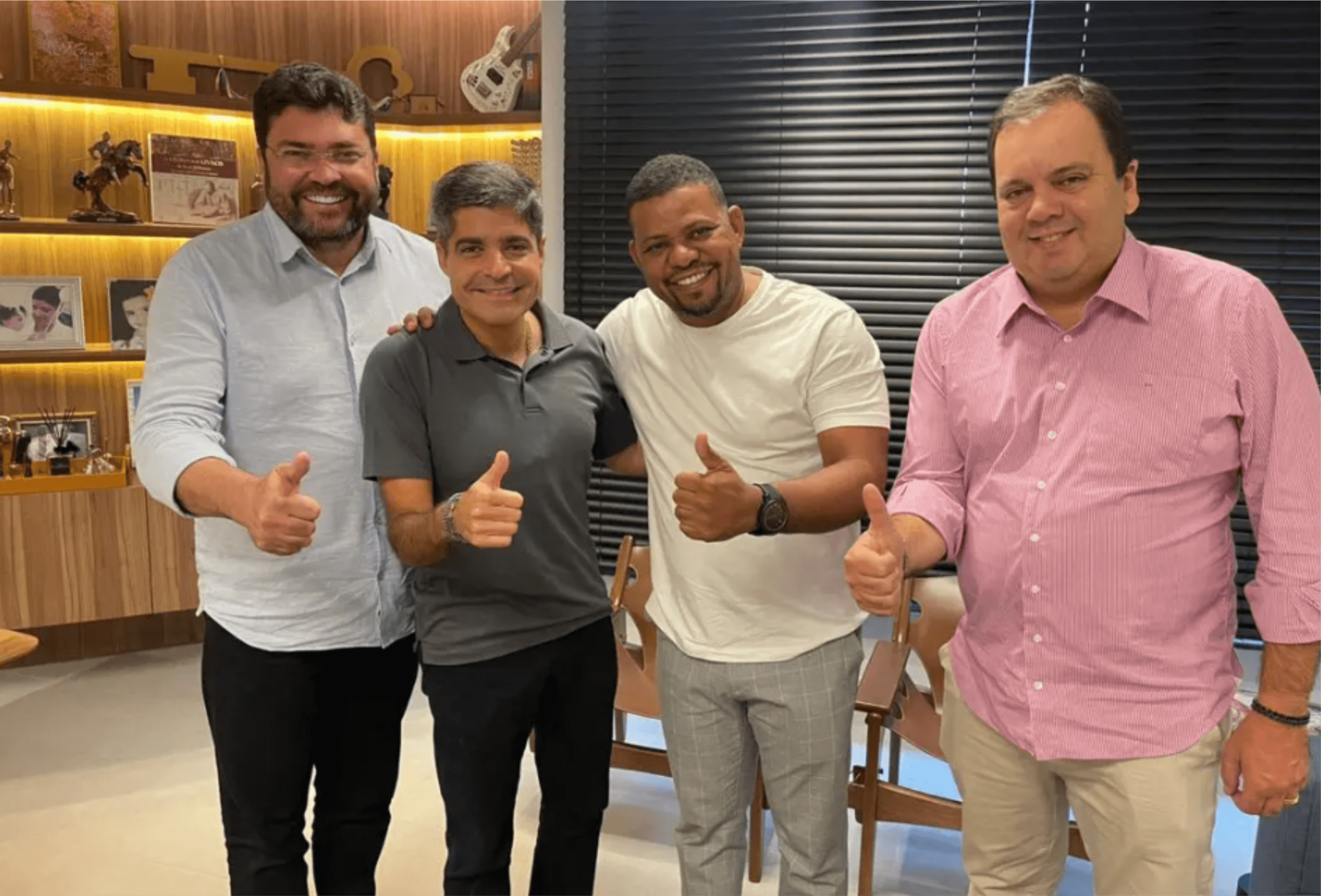 Prefeito de Santaluz abandona Jerônimo e firma nova parceira com ACM Neto: “não cumpriram”
