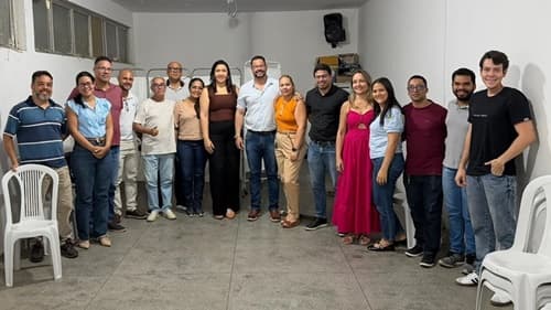 Ibirataia: SEMUS realiza reunião preparatória para a Feira Cidadã em comemoração aos 65 anos do município