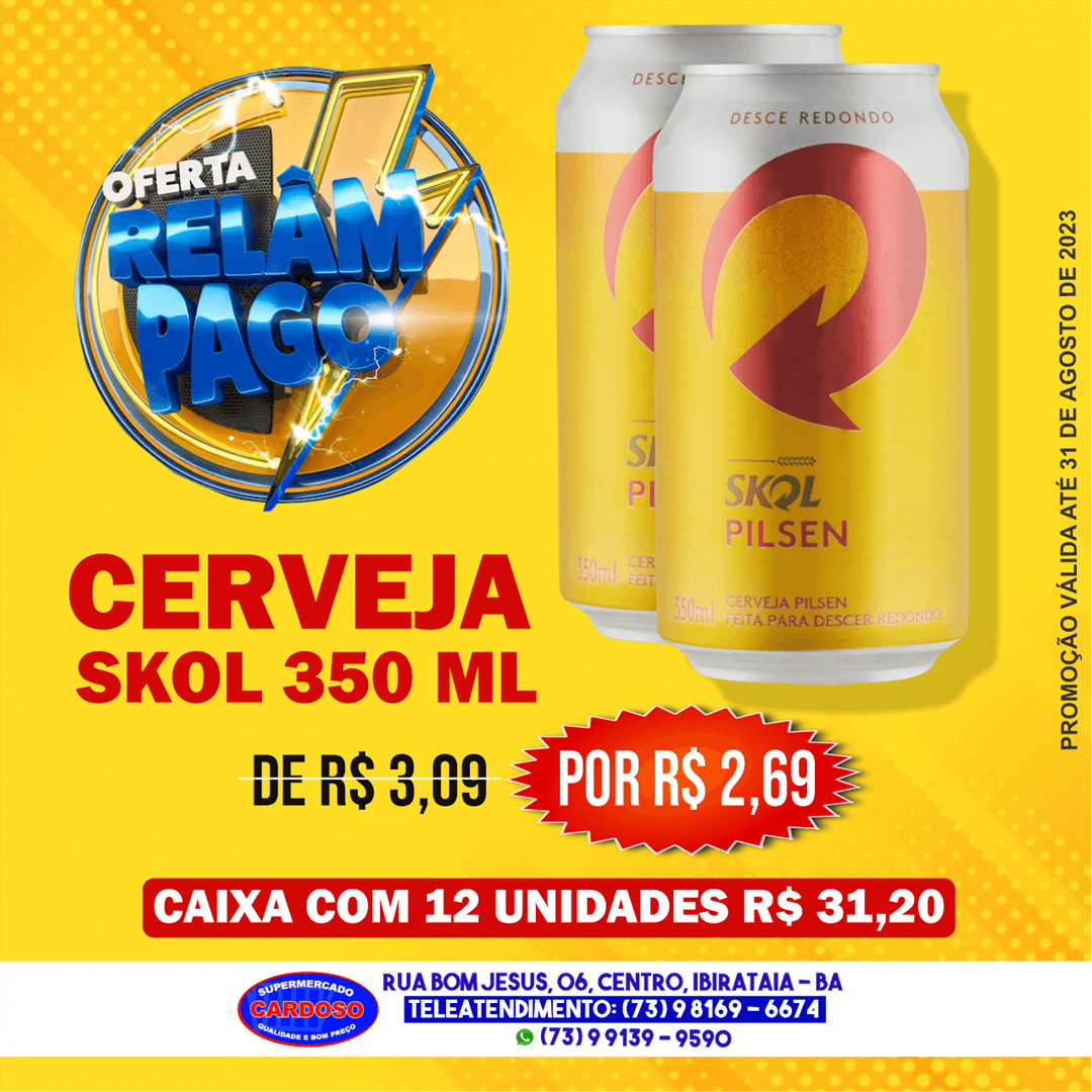 Ibirataia: Oferta Relâmpago no Supermercado Cardoso