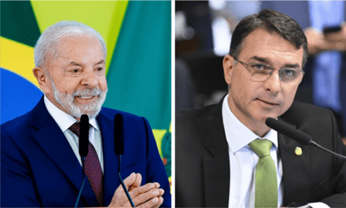 Flávio Bolsonaro parabeniza Lula após revogação da “taxa das blusinhas”