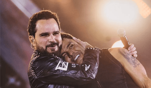 Zezé di Camargo e Luciano se separaram em camarins e ignoraram a presença um do outro
