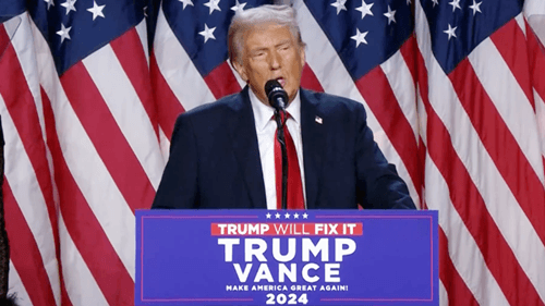 Donald Trump declara vitória e agradece eleitores